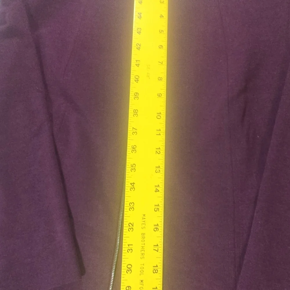 Preston & York Purple Blazer Buisiness Feminine
